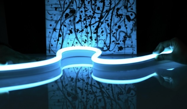 LED stick in hand