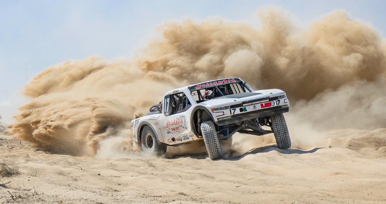 Off-Road Trucks in desert